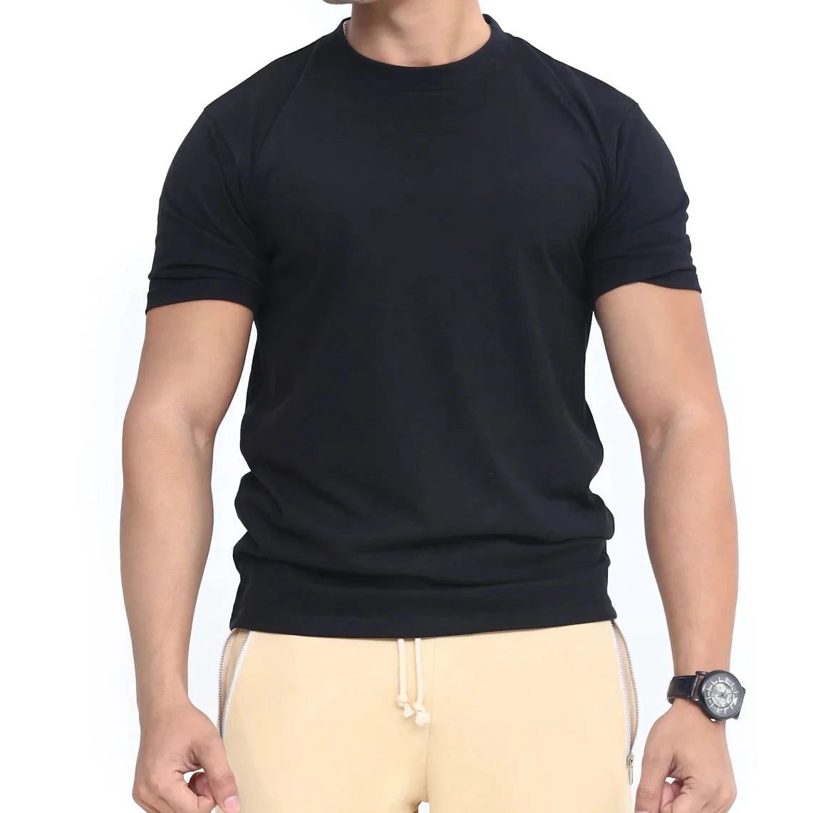 Men's Round Neck T-Shirt Essential Everyday Tee