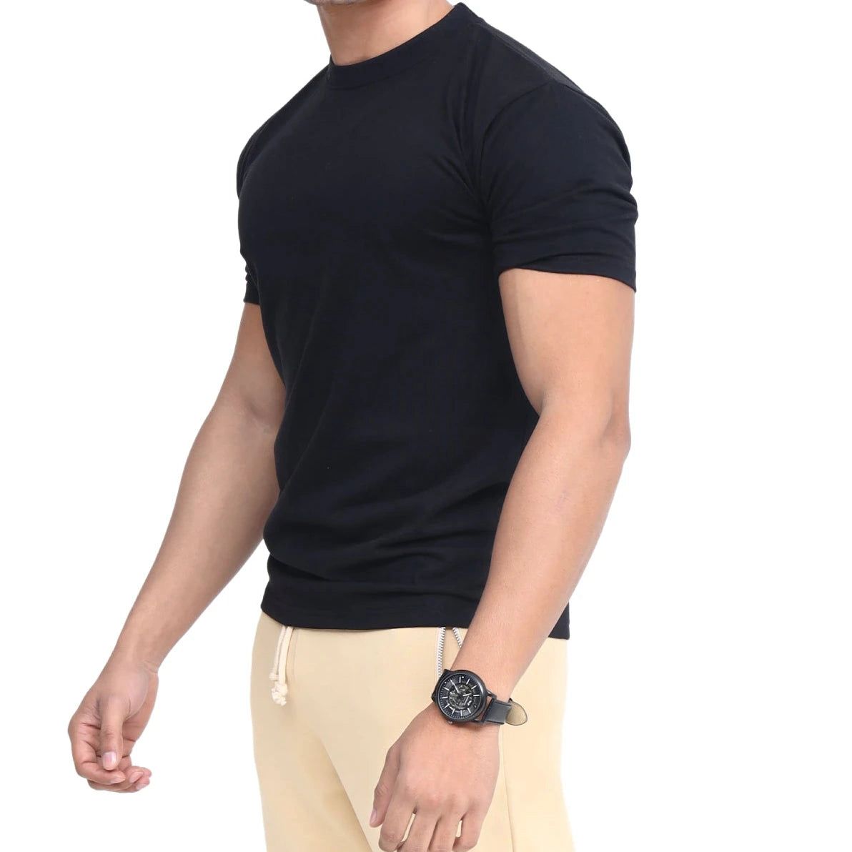 Men's Round Neck T-Shirt Essential Everyday Tee