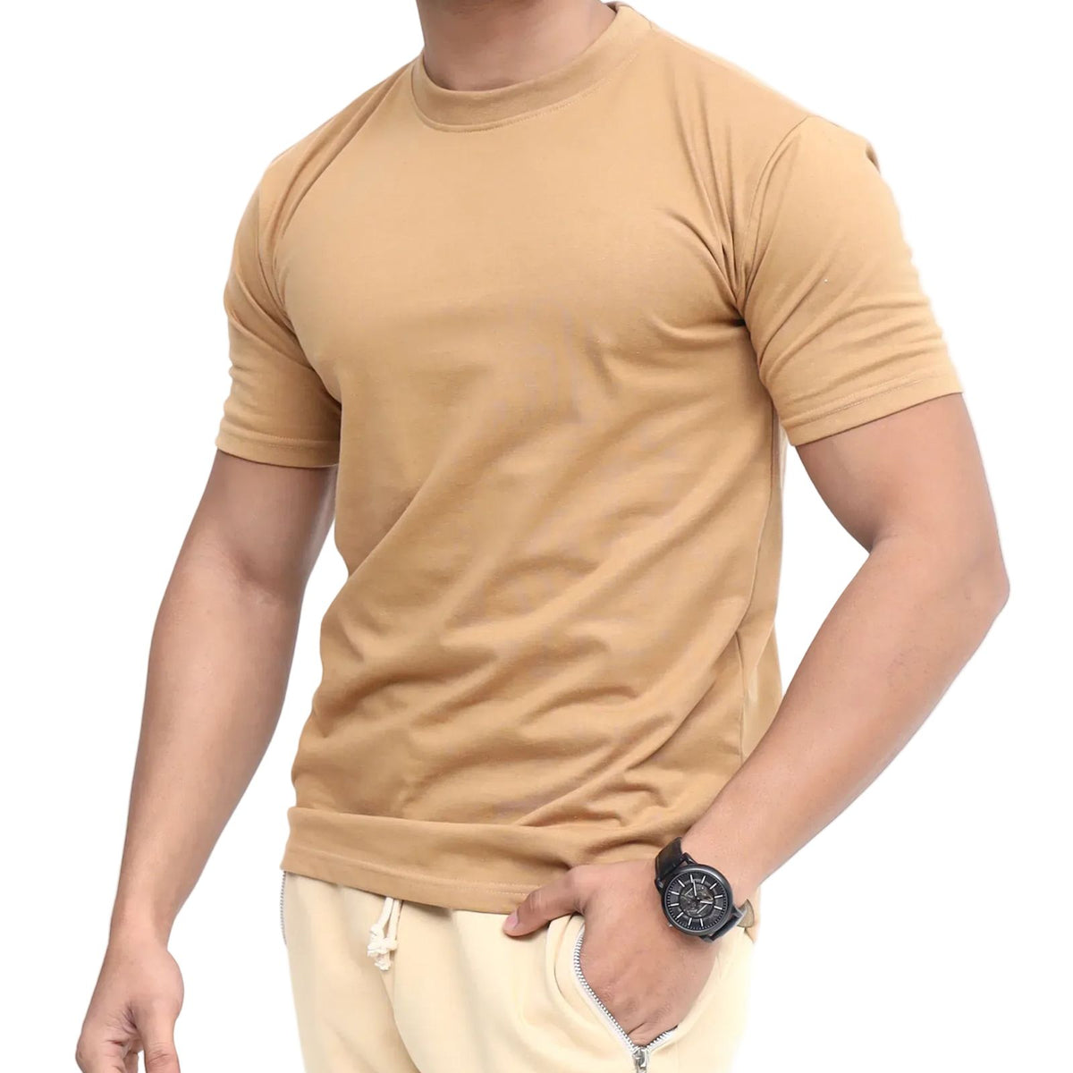 Men's Round Neck T-Shirt Essential Everyday Tee
