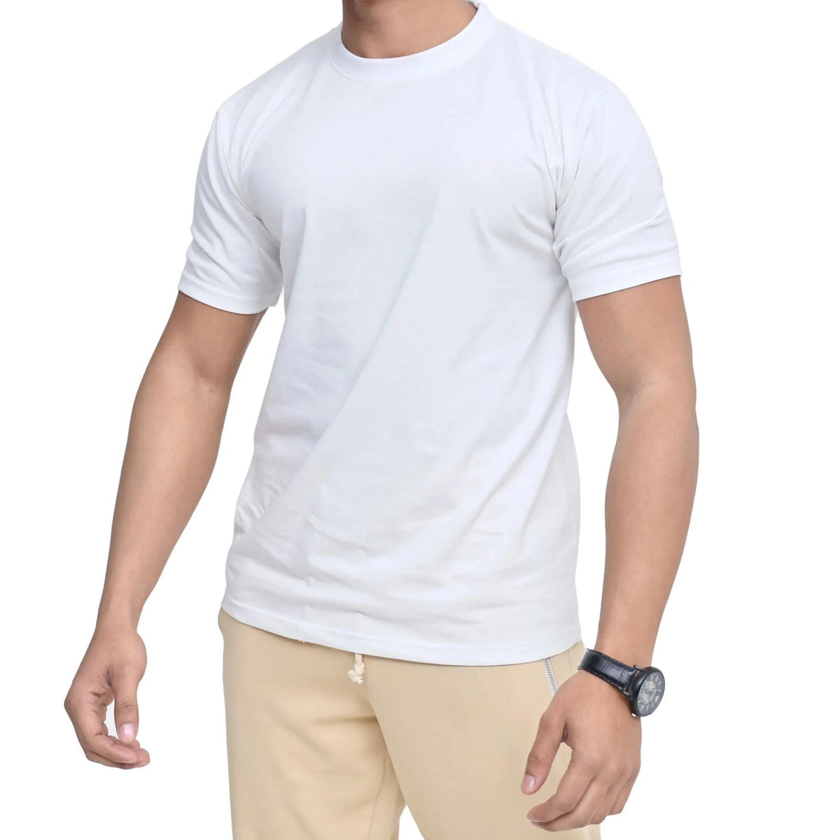 Men's Round Neck T-Shirt Essential Everyday Tee