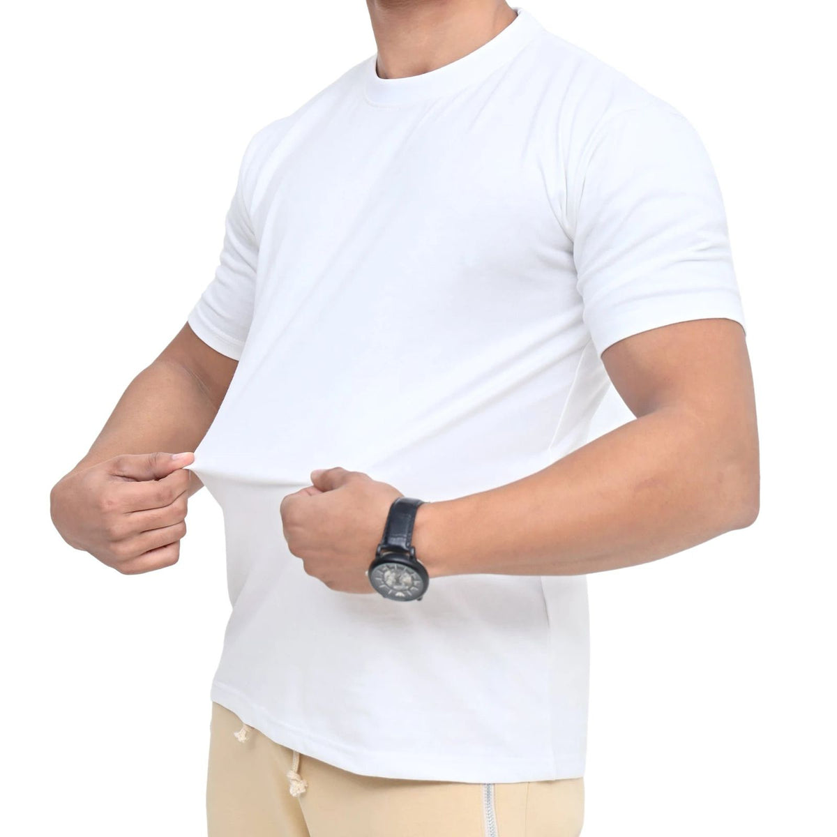 Men's Round Neck T-Shirt Essential Everyday Tee
