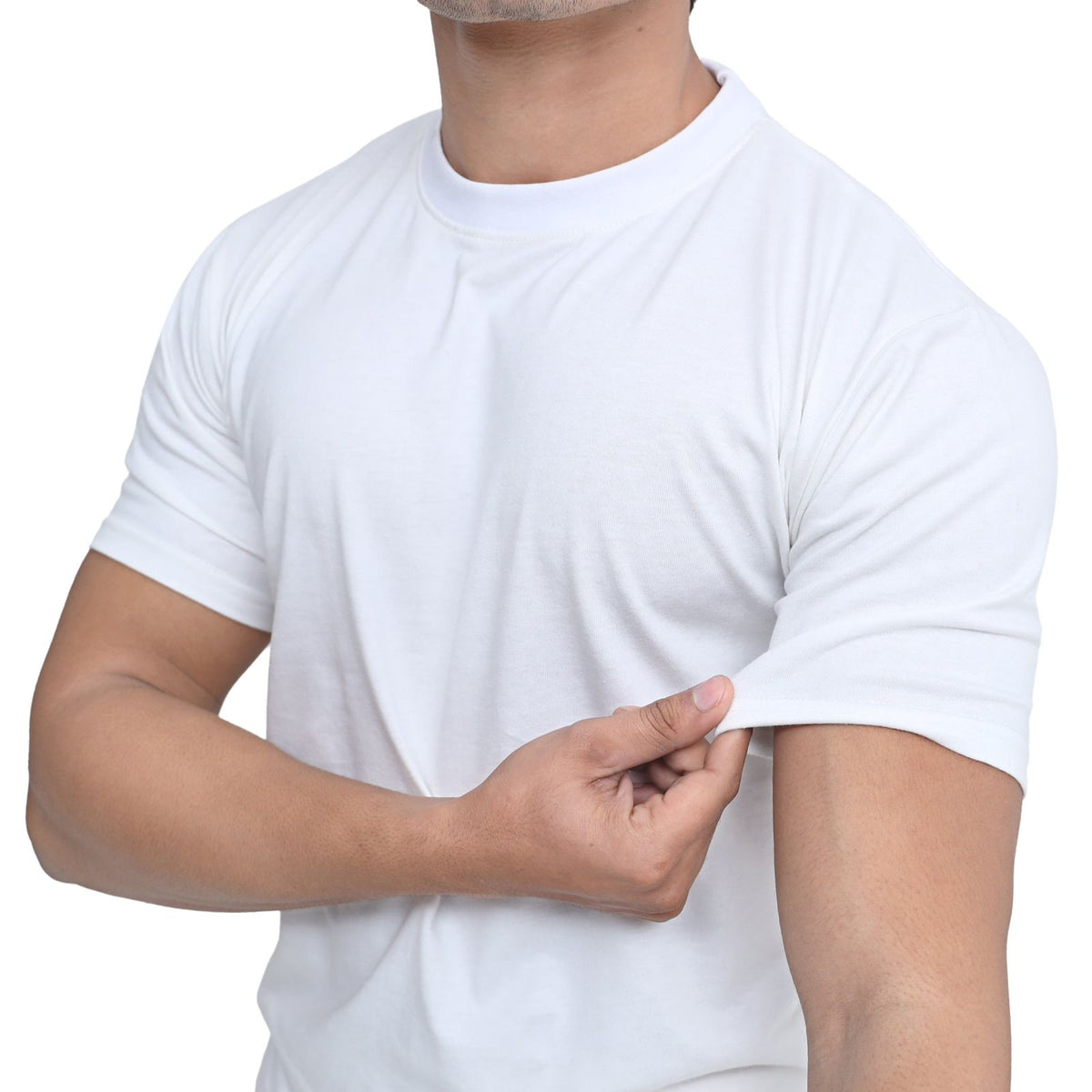 Men's Round Neck T-Shirt Essential Everyday Tee