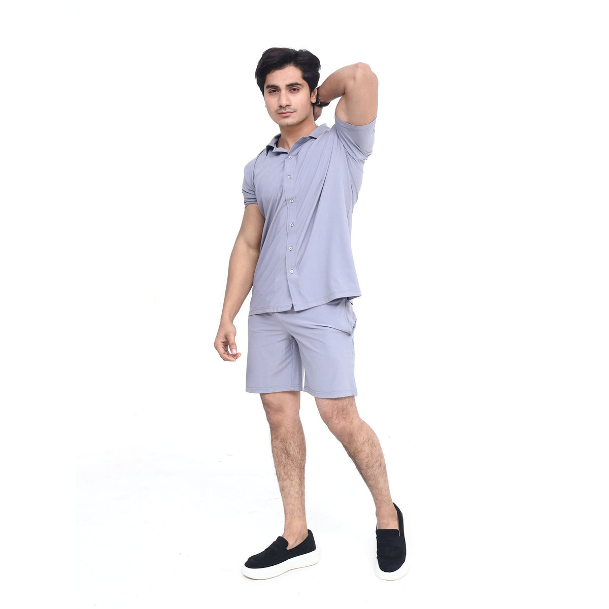 Men's Short Set Matching Shirt & Shorts Co-ord