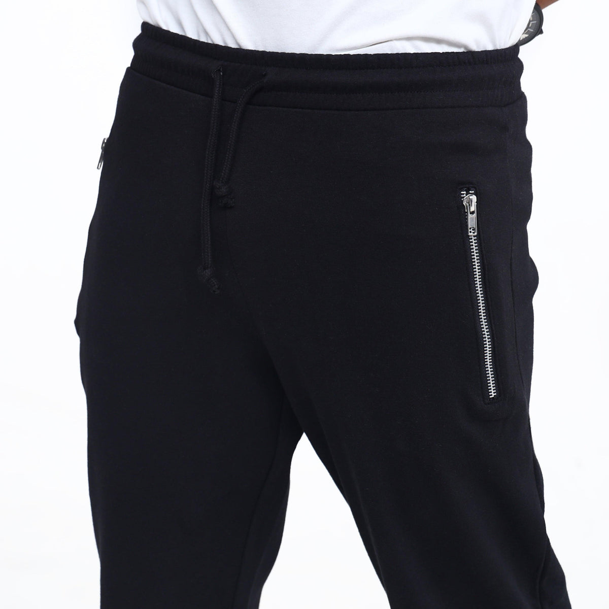 Men's Zip Pocket Jogger Trouser Slim Fit Comfort Wear