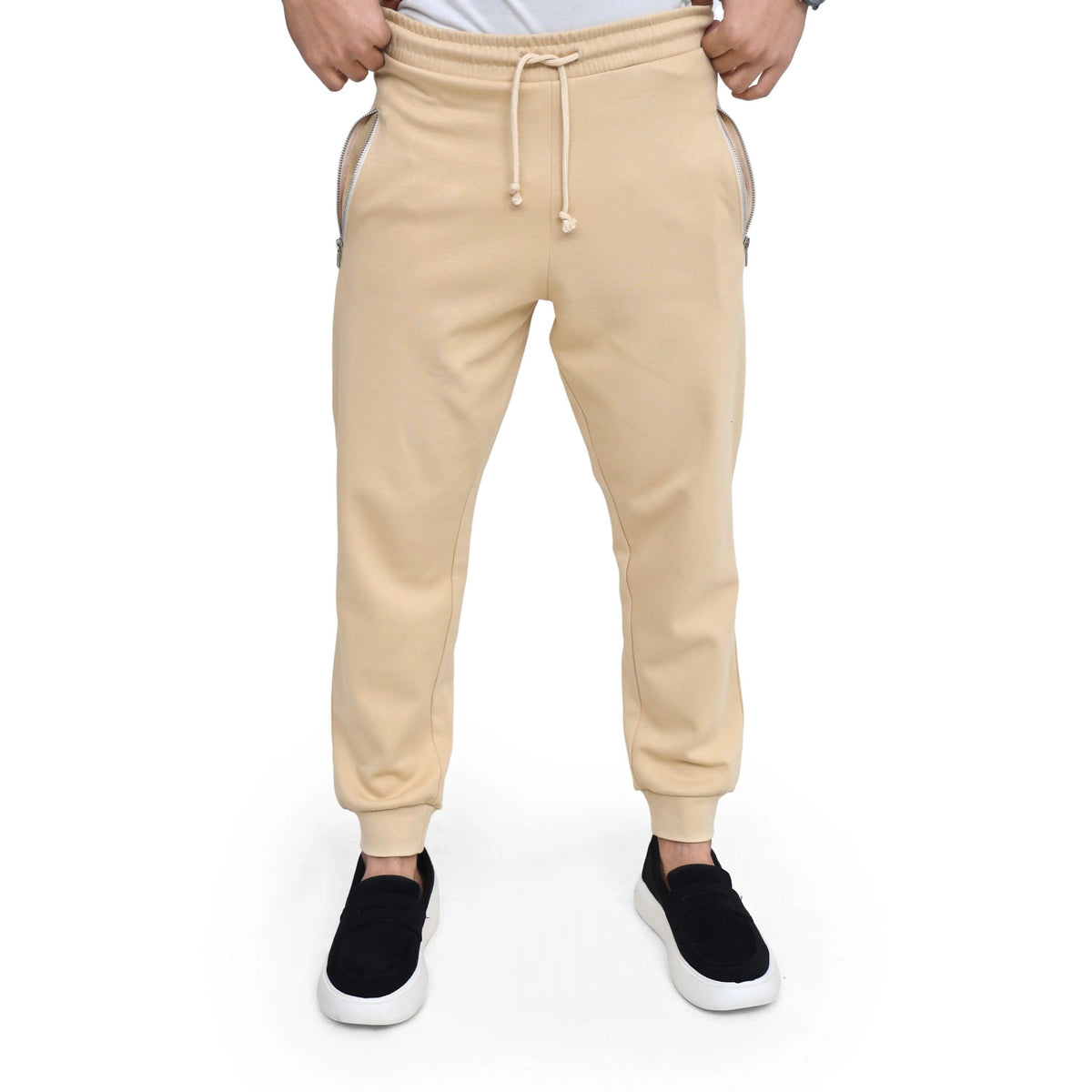 Men's Zip Pocket Jogger Trouser Slim Fit Comfort Wear