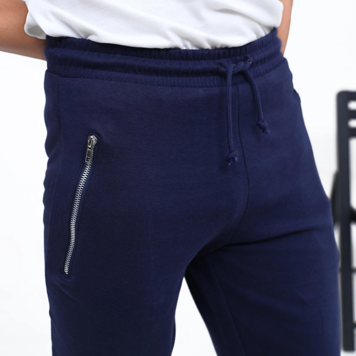 Men's Zip Pocket Jogger Trouser Slim Fit Comfort Wear